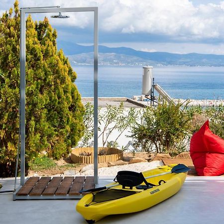 Splash With Amazing Sea Views In Piso Livadi Ngoại thất bức ảnh