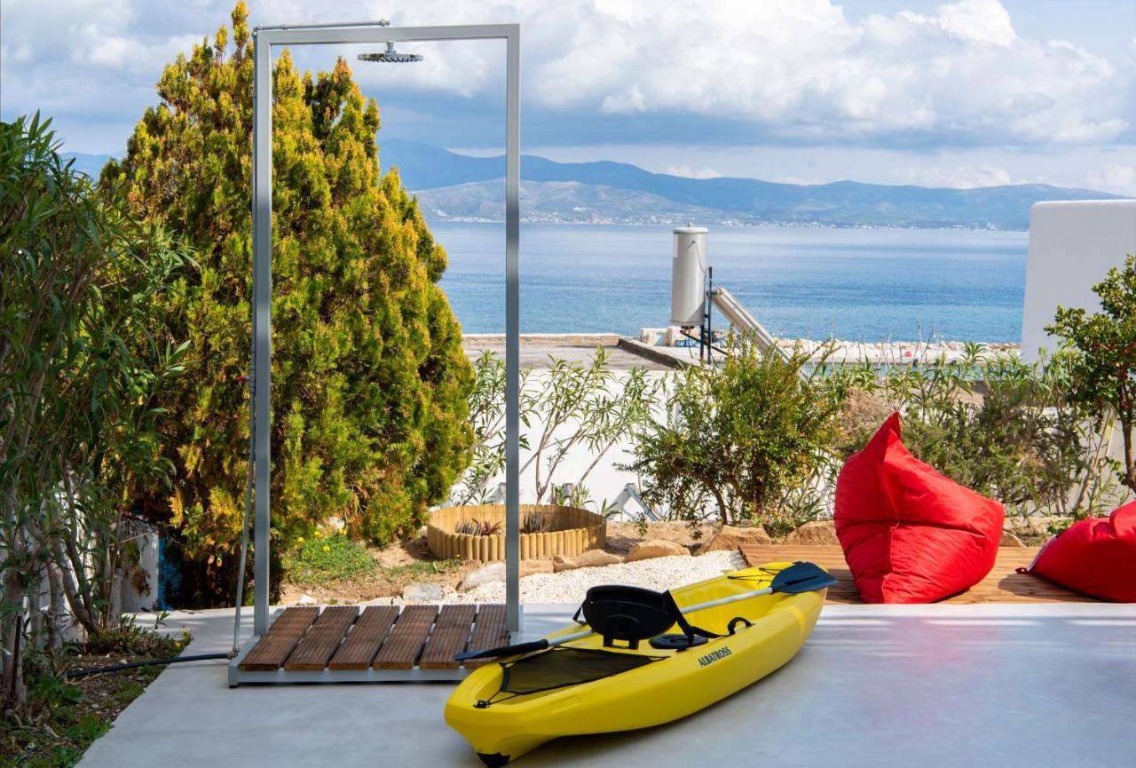 Splash With Amazing Sea Views In Piso Livadi Ngoại thất bức ảnh