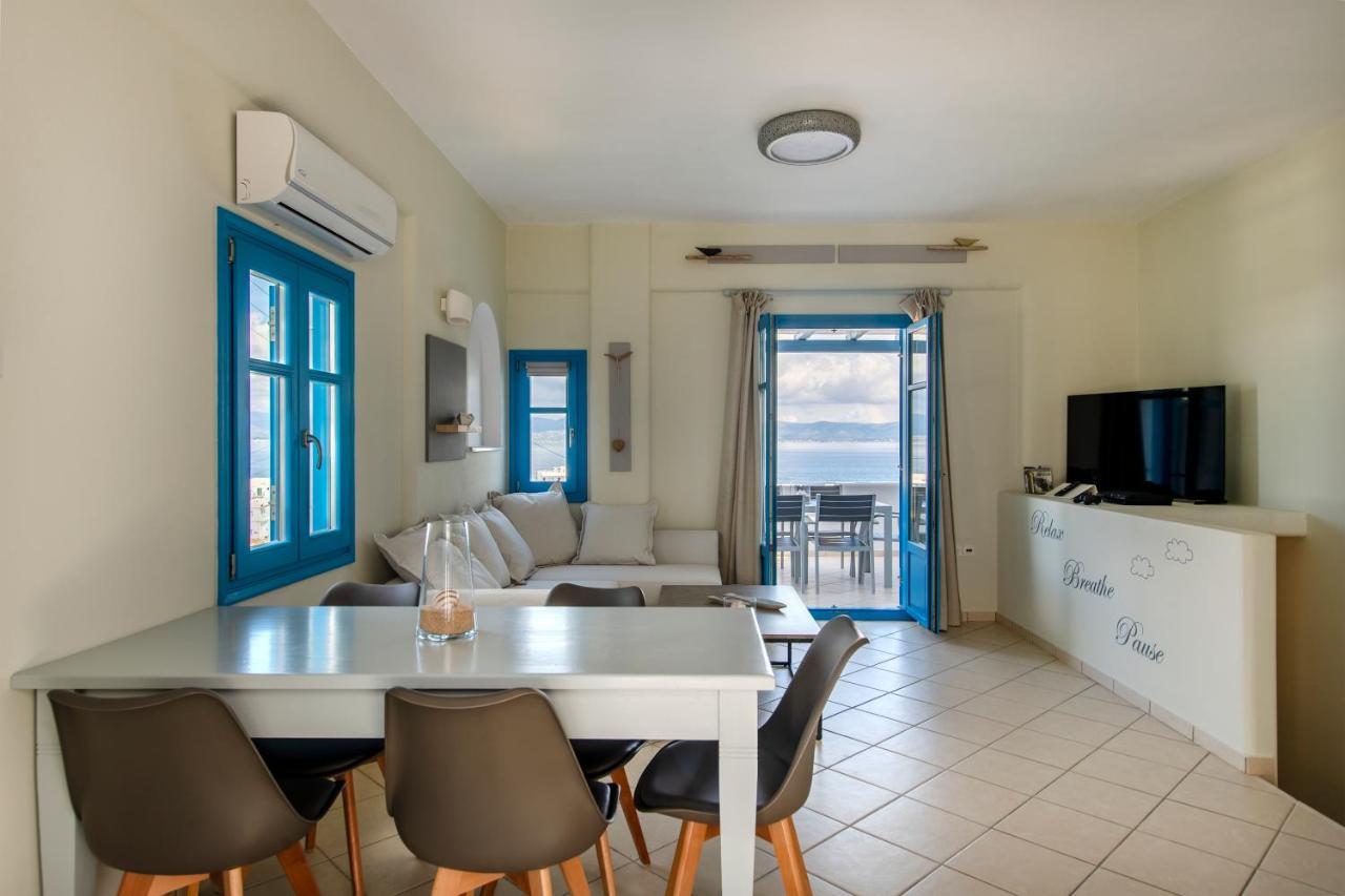 Splash With Amazing Sea Views In Piso Livadi Ngoại thất bức ảnh