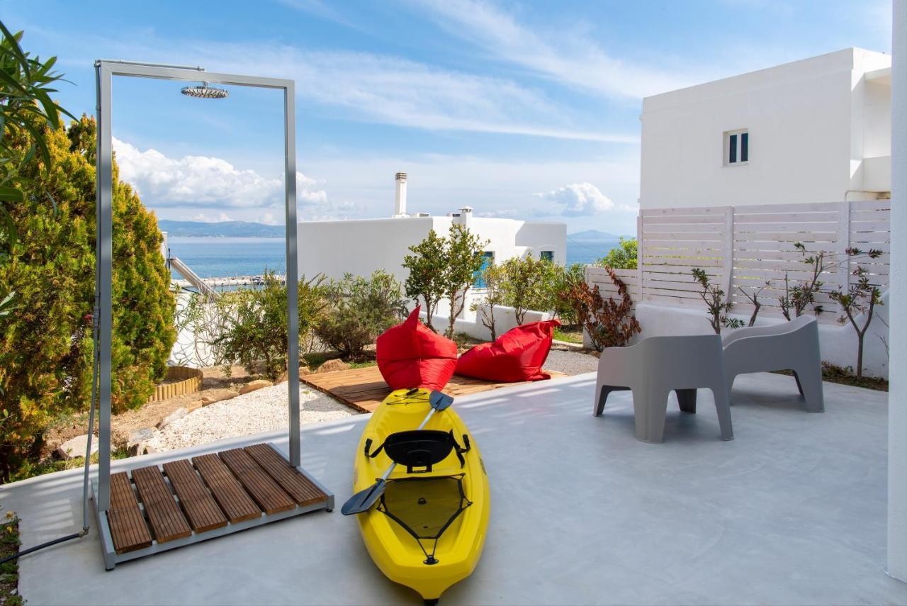 Splash With Amazing Sea Views In Piso Livadi Ngoại thất bức ảnh